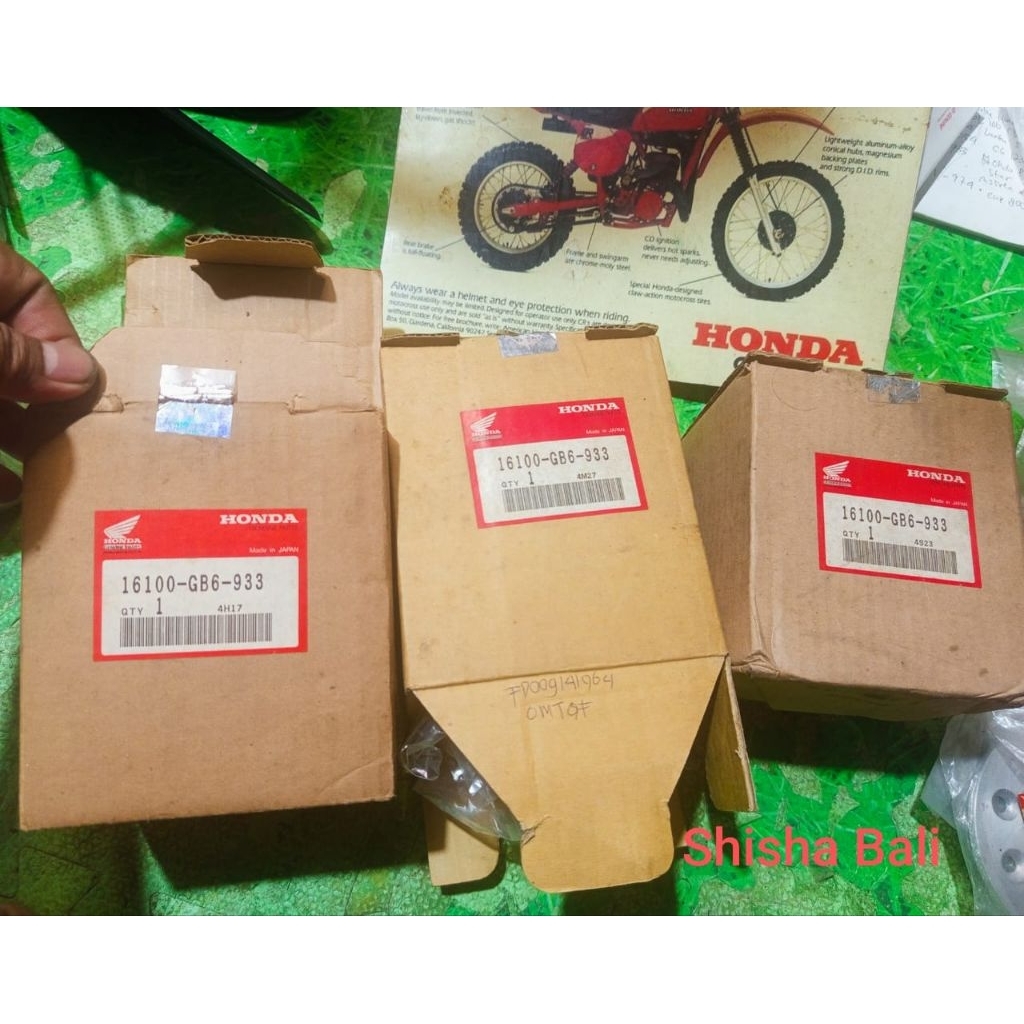 Karburator Carburetor Karbu Carbu Astrea Prima Grand Honda Japan 16100-GB6-933 Original