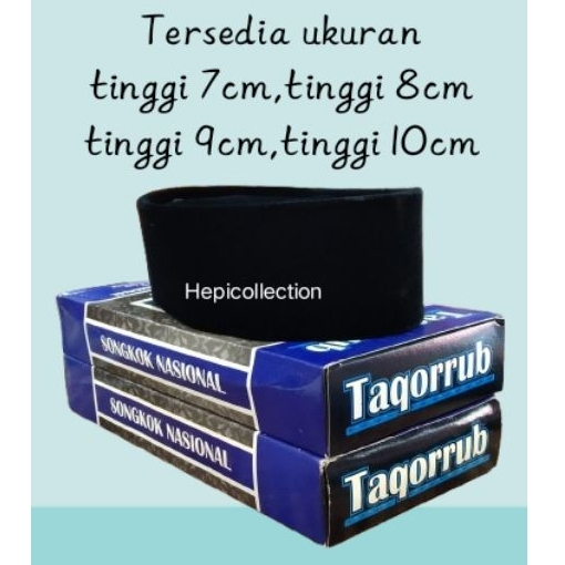 PECI TAQORRUB BELUDRU PECI HITAM POLOS