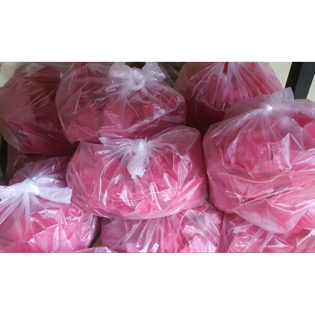 

Remukan/ patahan krupuk merah padang 1kg mentah siap goreng