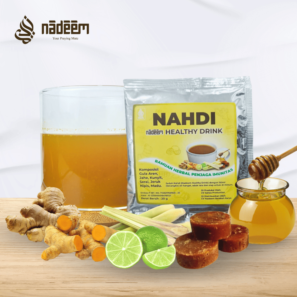 

Nahdi - Sachet Herbal | Minuman Sehat Alami untuk Umroh dan Haji | 20 gram | Ramuan Herbal Tradisional