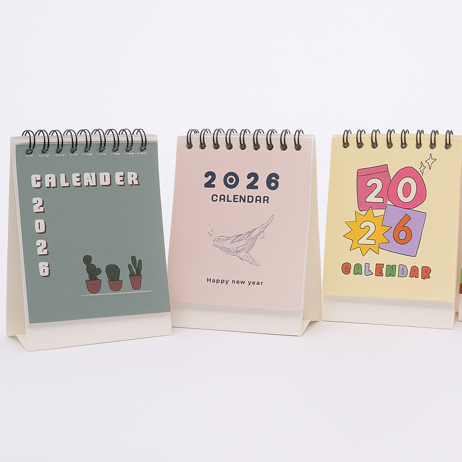 

Kalender Mini Terbaru Tahun 2026 | Kalender Meja Mini 2026 | Kalender Meja Aesthetic
