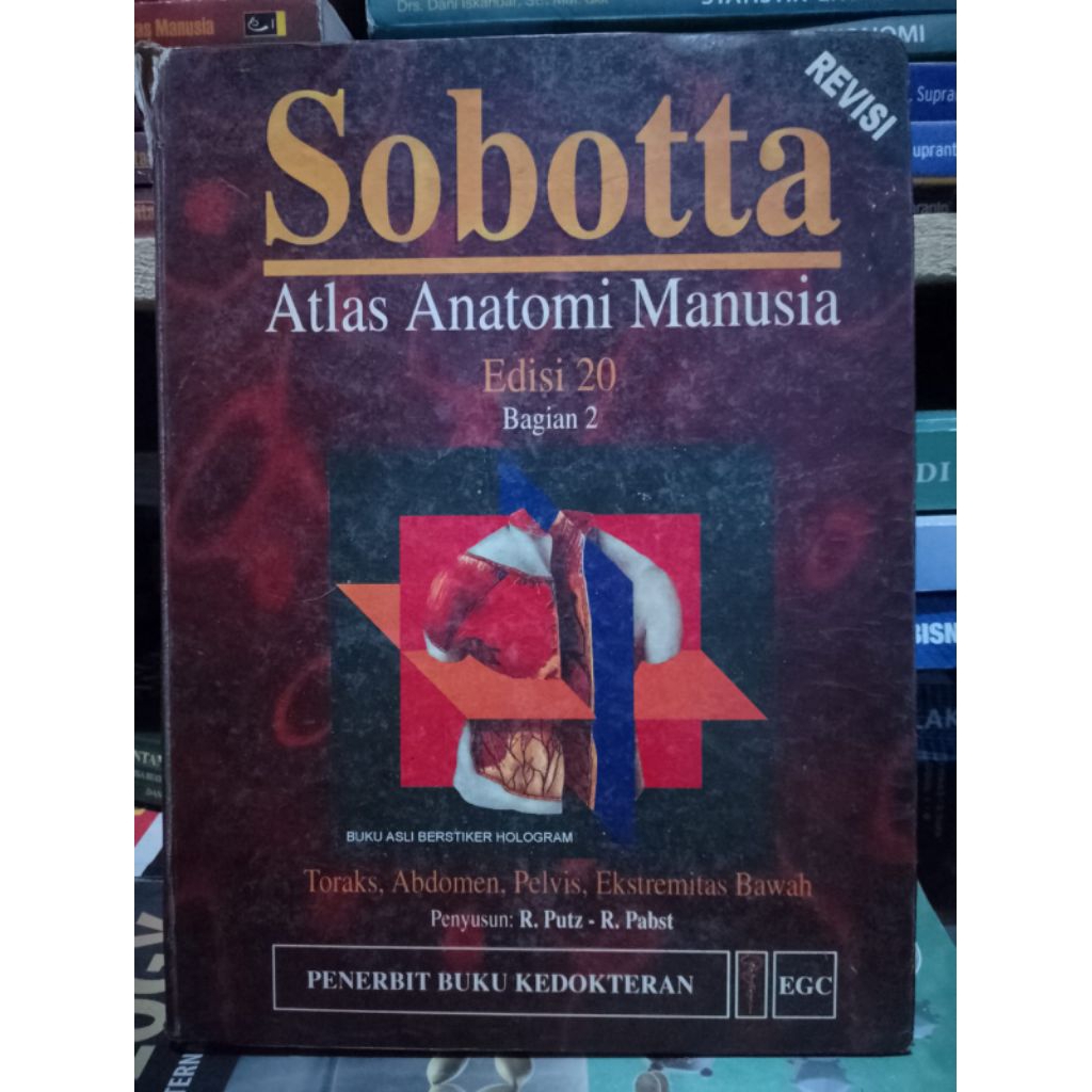 SOBOTTA ATLAS ANATOMI MANUSIA EDISI 20 BAGIAN 2 REVISI