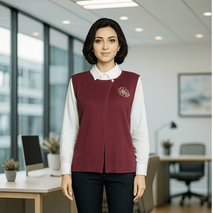 Kimmy Vest Knit - Spring Top Vest Rajut Wanita / Vest Rajut