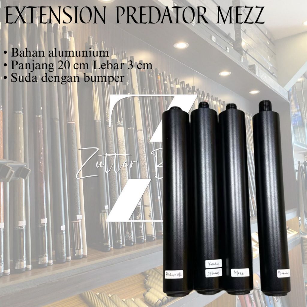 EXTENSION STIK BILLIARD PREDATOR Mezz