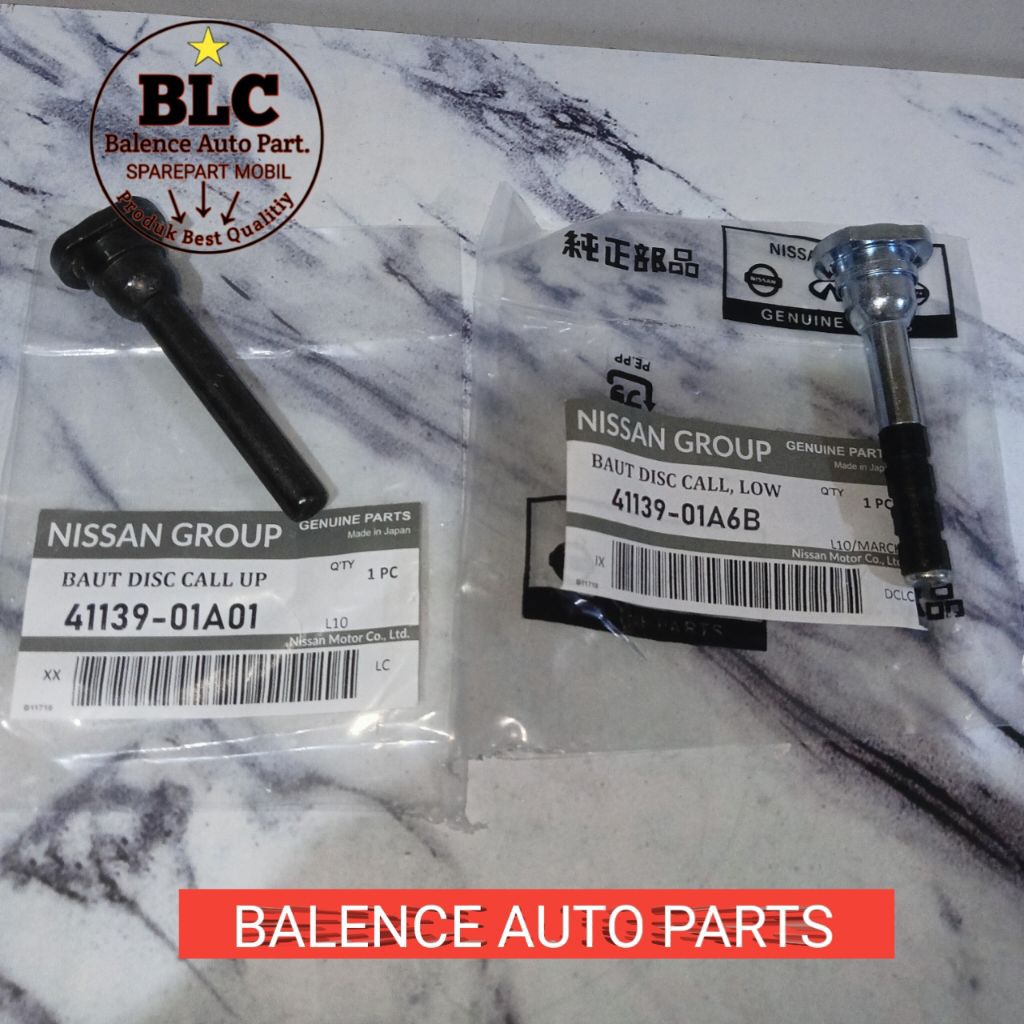 BUAT PIN CALIPER NISSAN GRAND LIVINA L10,NISSAN MARCH ORI 1set