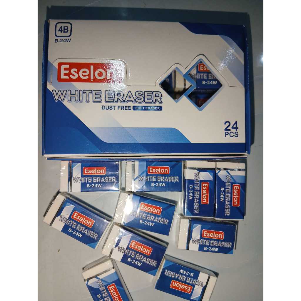 

PROMO TERMURAH (10 PCS) PENGHAPUS ESELON WARNA PUTIH