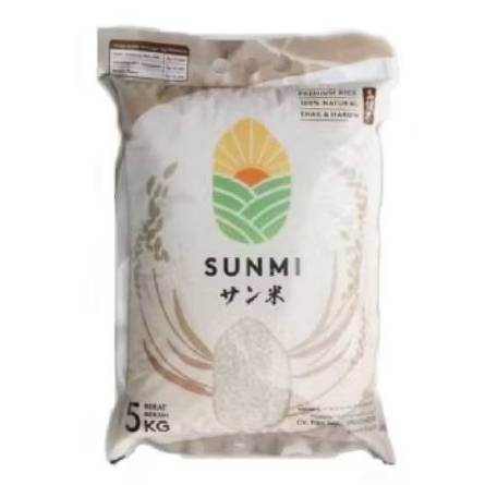 SUNMI Beras putih Organik 5 kg