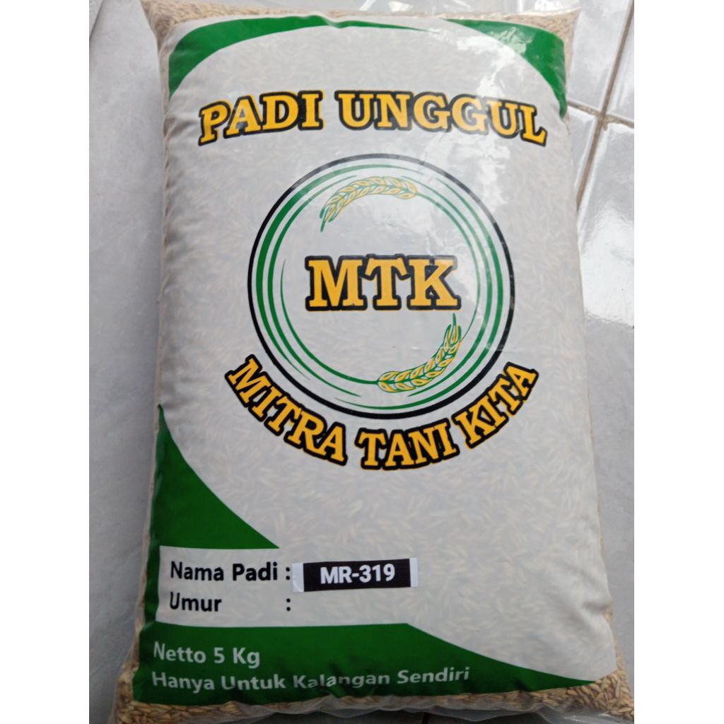 Benih Padi MR-319 terbaru kemasan 5kg
