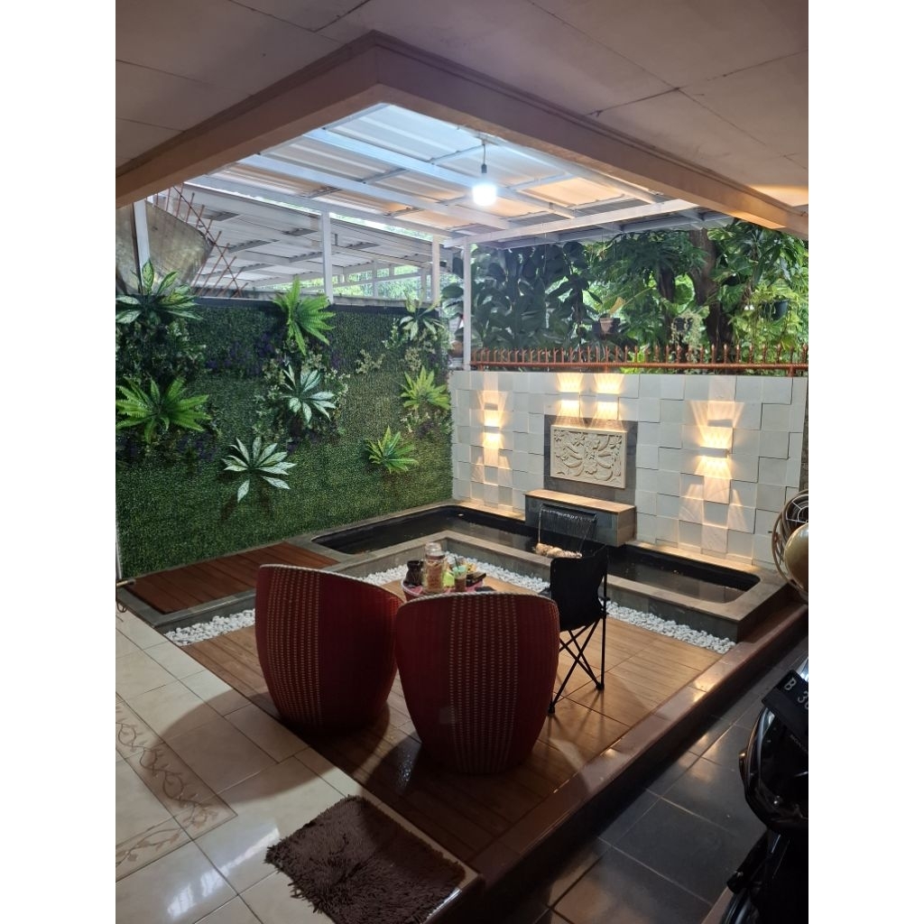 KOLAM IKAN KOI MURAH/KOLAM KACA MINIMALIS