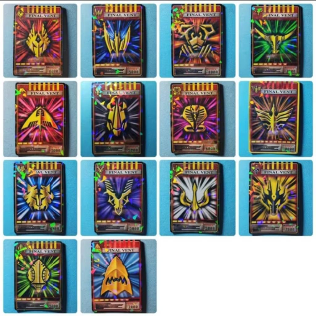Custom Advent Card Set — Kamen Rider Ryuki CSM