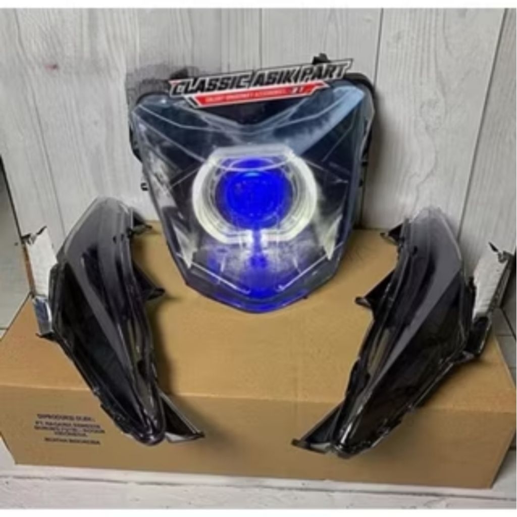 Reflektor lampu depan BEAT ESP FUTSAL BILED PLUS SEIN CUSTOM