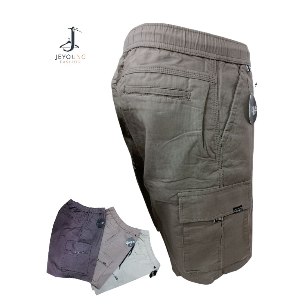 Celana Pendek Array Kantong samping pria / celana katun pendek / celana pendek kantong samping terba