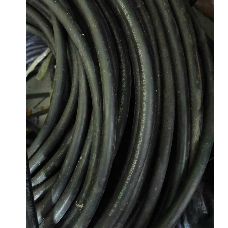 Kabel Listrik 3x4 Nyy Extrana / Kabel Tunggal 3X4 Nyy Extrana / Kabel 3x4 Nyy Extrana Meteran/Eceran