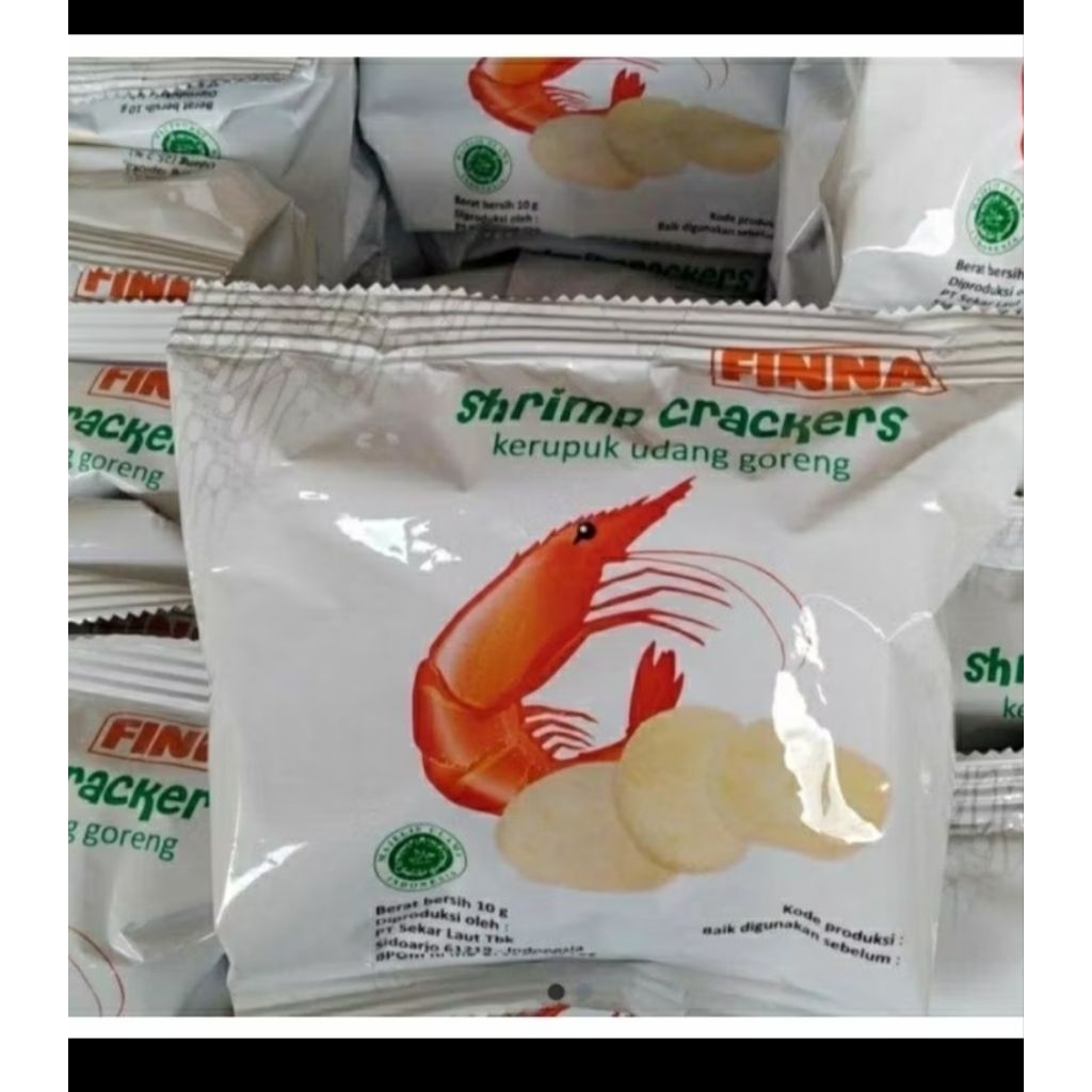 Kerupuk Udang Goreng Finna 10Gr