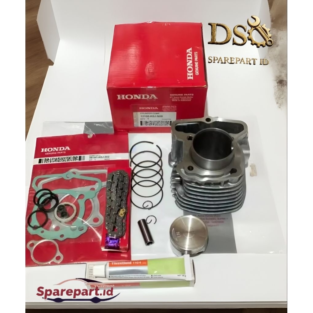 BLOK SEHER SET PISTON HONDA GENIO