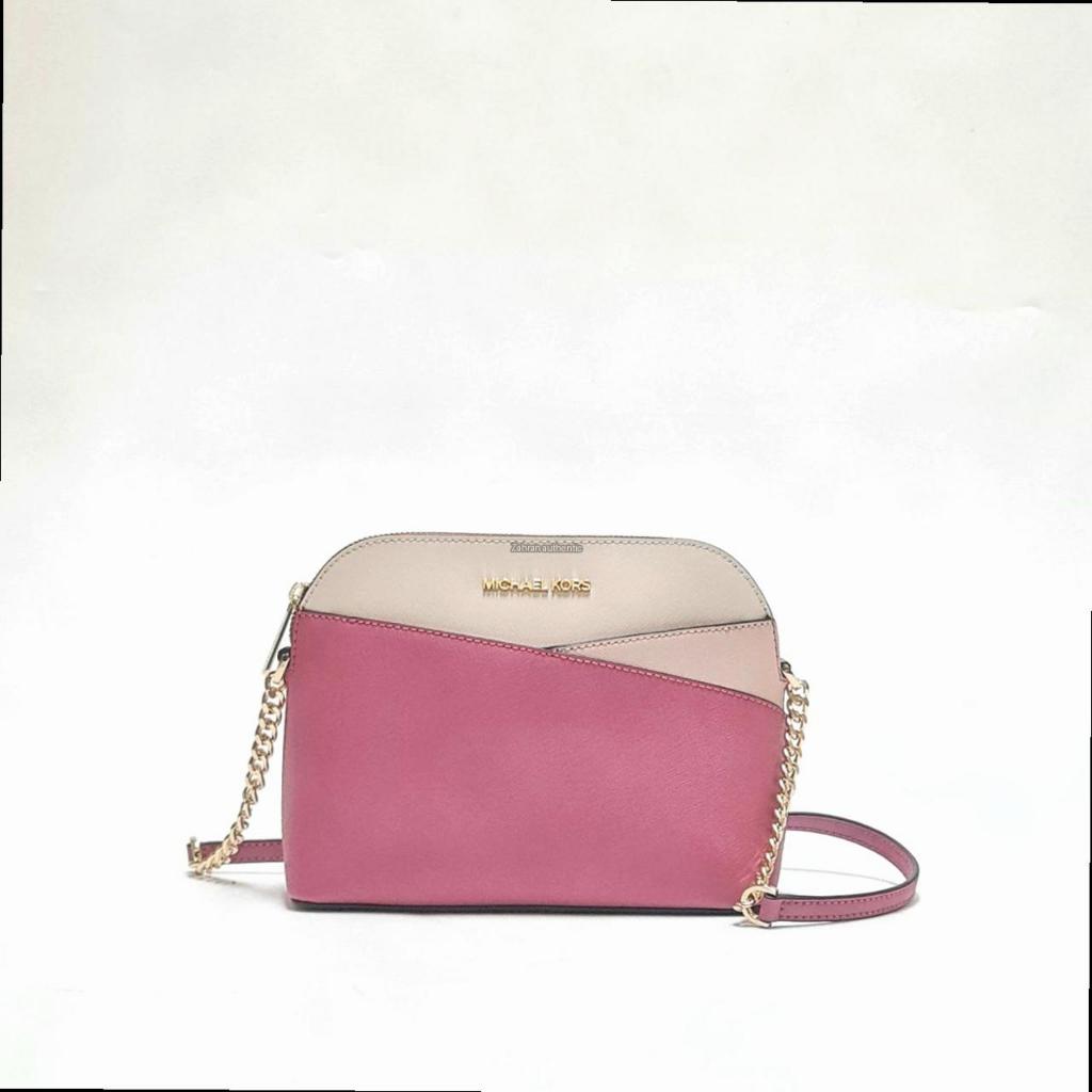 Tas Wanita Mk Jet Set Travel Md Dome Xbody Rosewood Multi