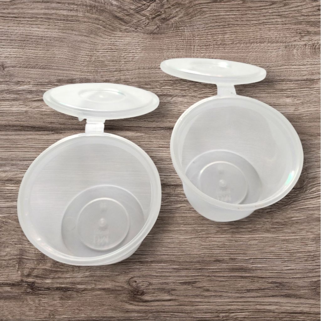 Mika Cup Puding Agar-agar Sambal Tutup Sambung