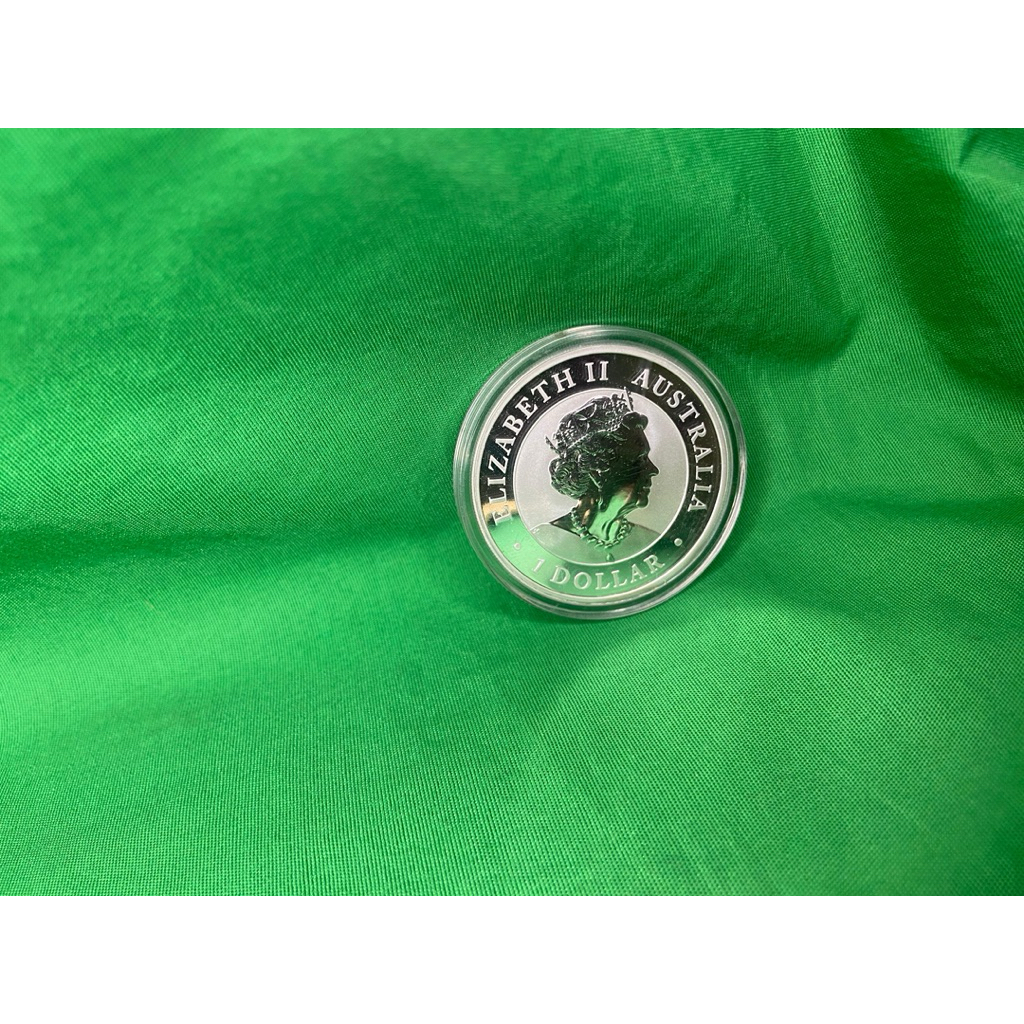 Uang koin perak/silver asli australia tahun 2022 1 oz 9999 silver