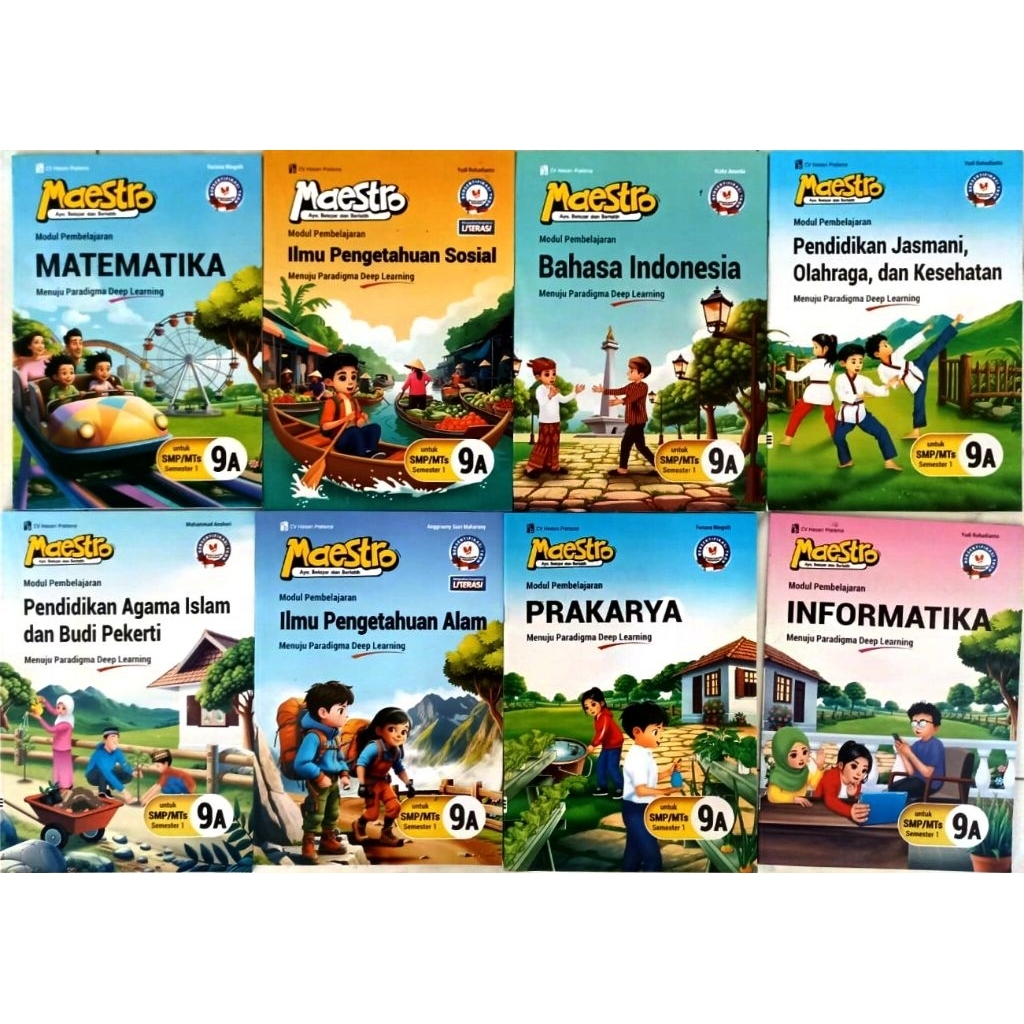 Lks Maestro SMP Kelas 9 Semester 1