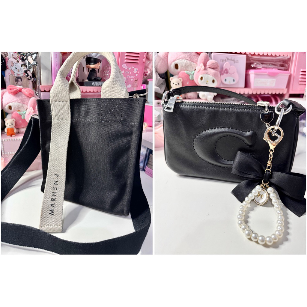 PRELOVED ORI Marhen J Ricky Mini Bag Black, Coach Nolita 19 Black | ORIGINAL OFFICIAL AUTHENTIC