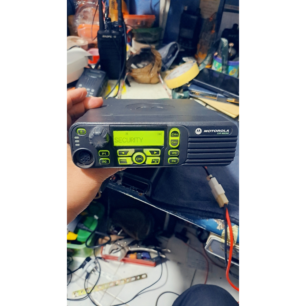 RIG MOTOROLA XIR M8268 VHF 174 MHZ MOTOTRBO XIR M 8268 VHF POWER  50 WATT  Beda XIR3688 VHF