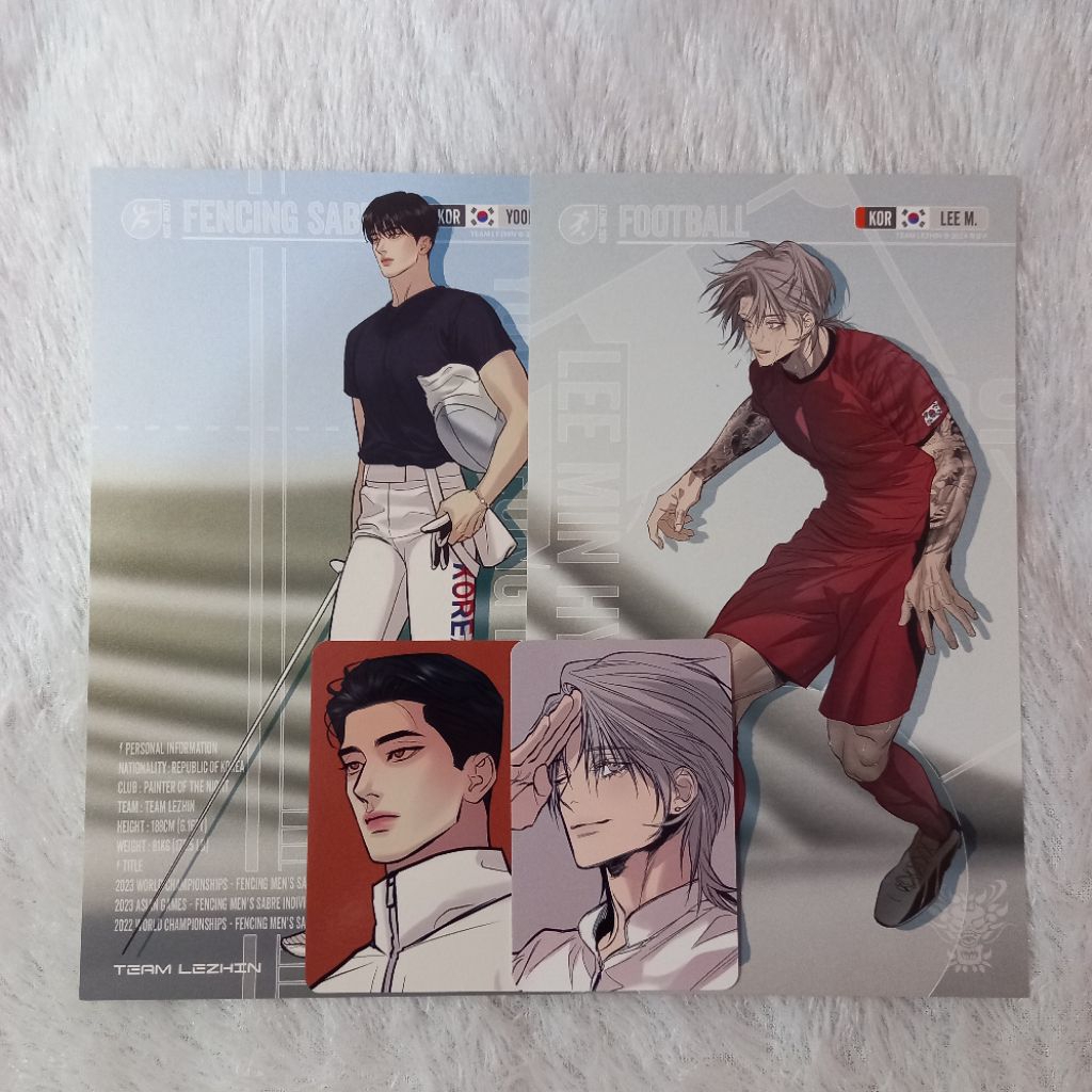 Merch Lezhin SG24 Seungho & Minhyuk
