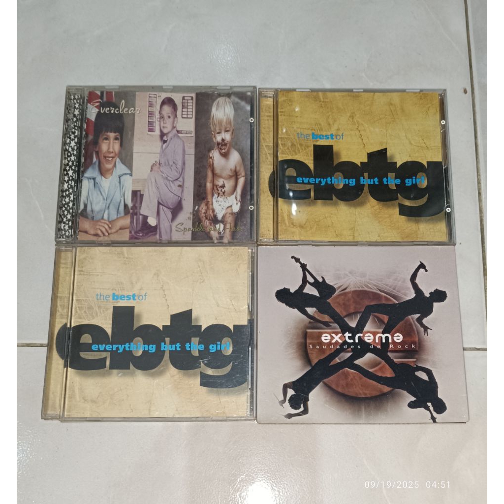 cd EVERCLEAR-Sparkle and Fade / EVERYTHING BUT THE GIRL-The Best Of (1) / EVERYTHING BUT THE GIRL-Th