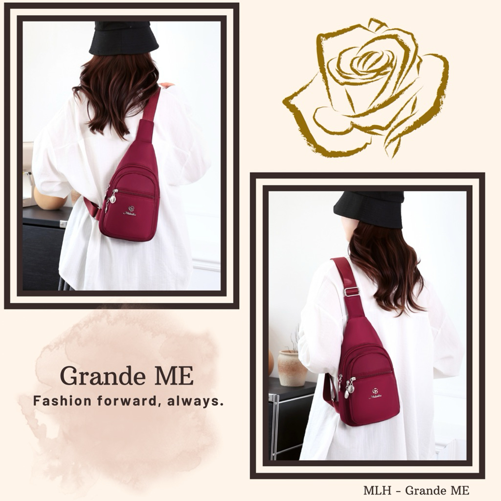 Yuesite Mulanhu Grande Bum Bag Original Ransel Selempang
