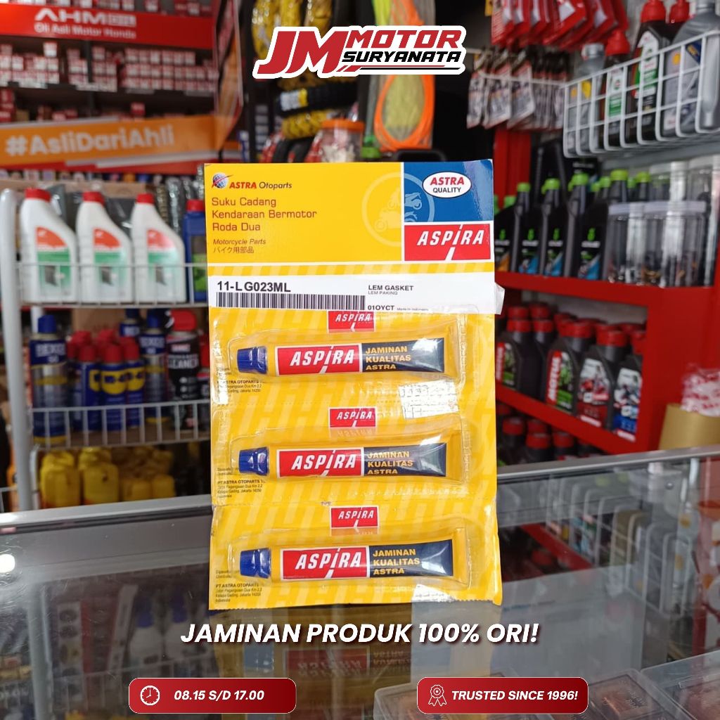 ASPIRA LEM GASKET PAKING AUTO SEALER TAHAN PANAS / LEM GASKET TAHAN PANAS