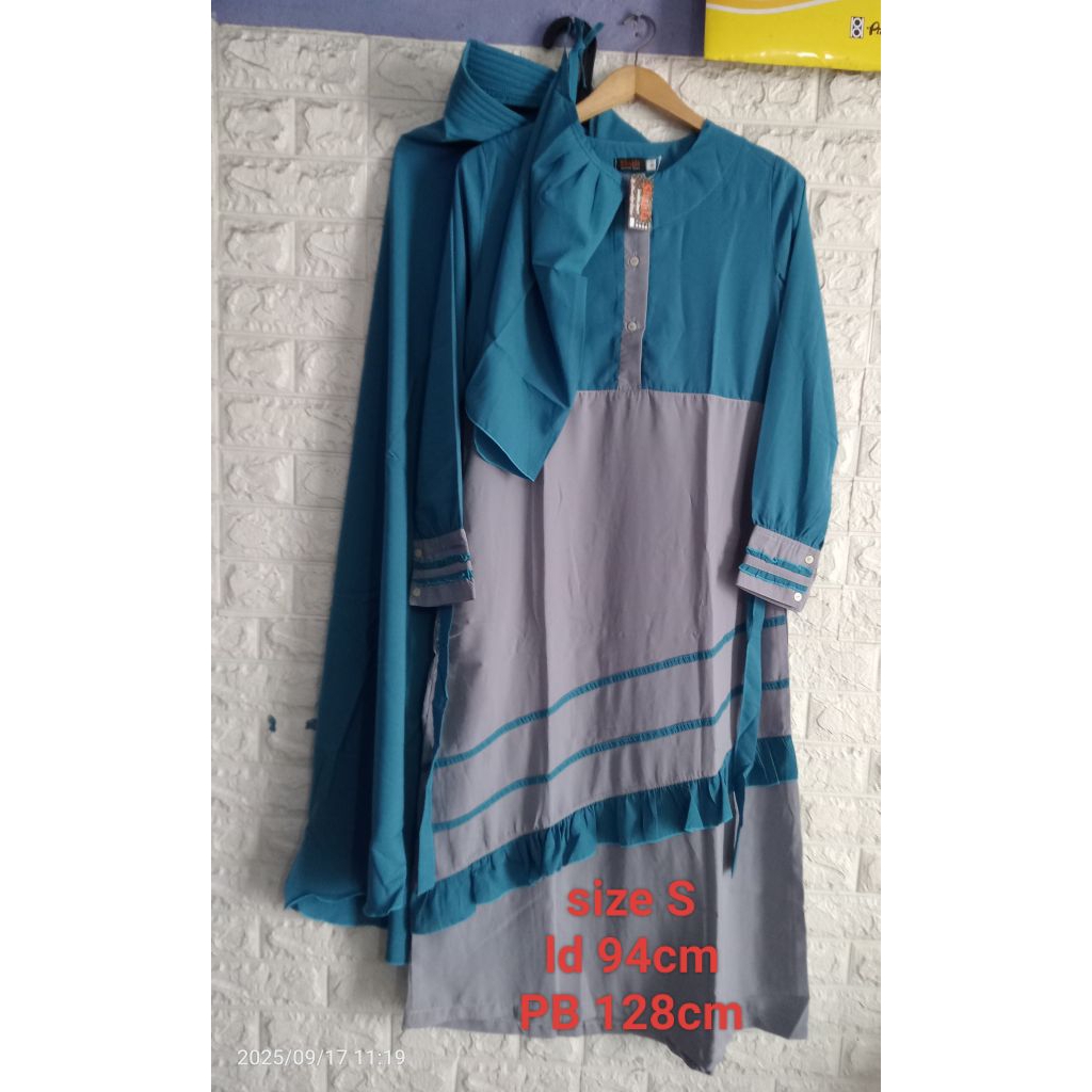 Gamis Syar'i set cadar