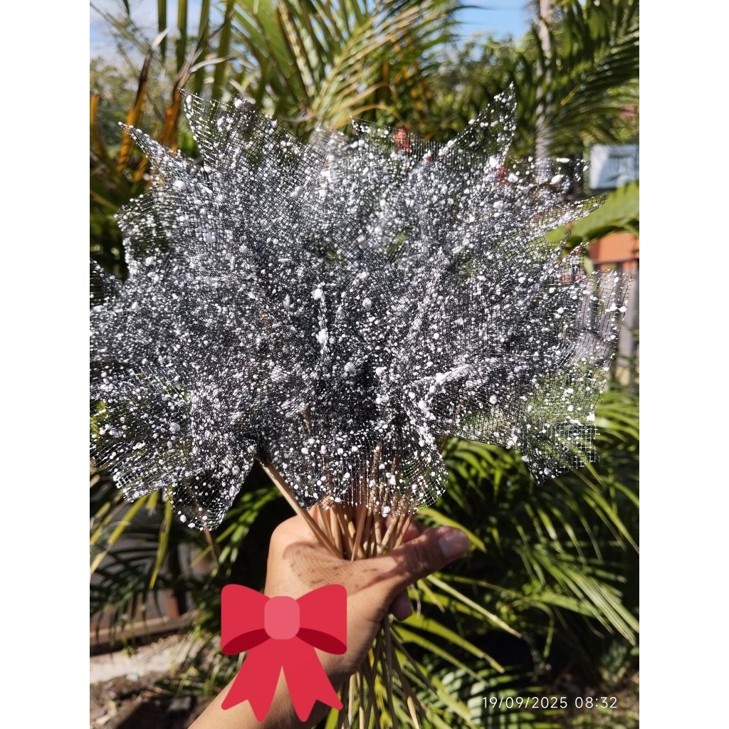 Tile salju Wrapping buket | flower wrapping Snow | tile salju + tusuk siap pakai