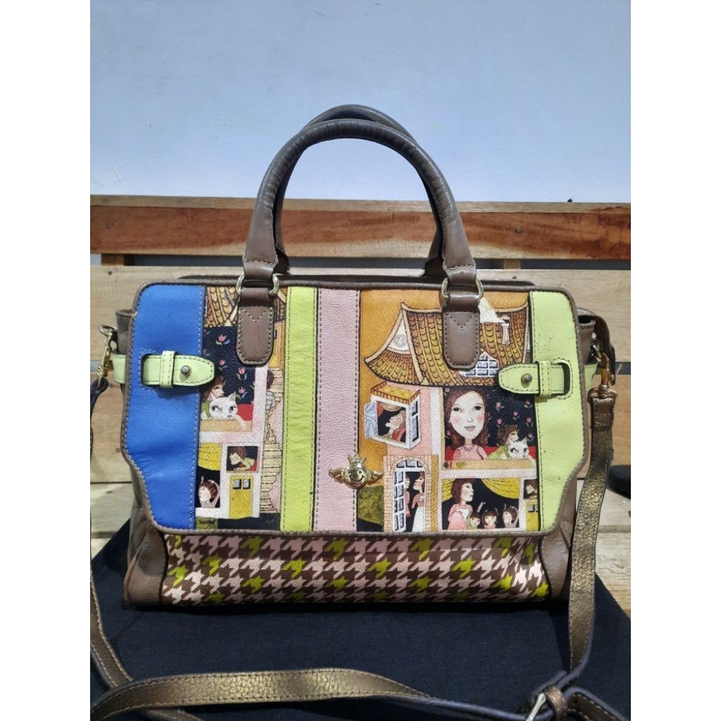 SONOVI Authentic Leather Sling Bag & Hand Carry