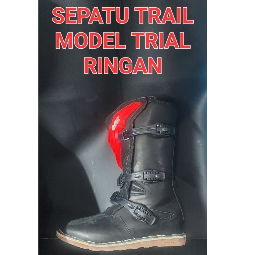 sepatu trail trial kulit mrc