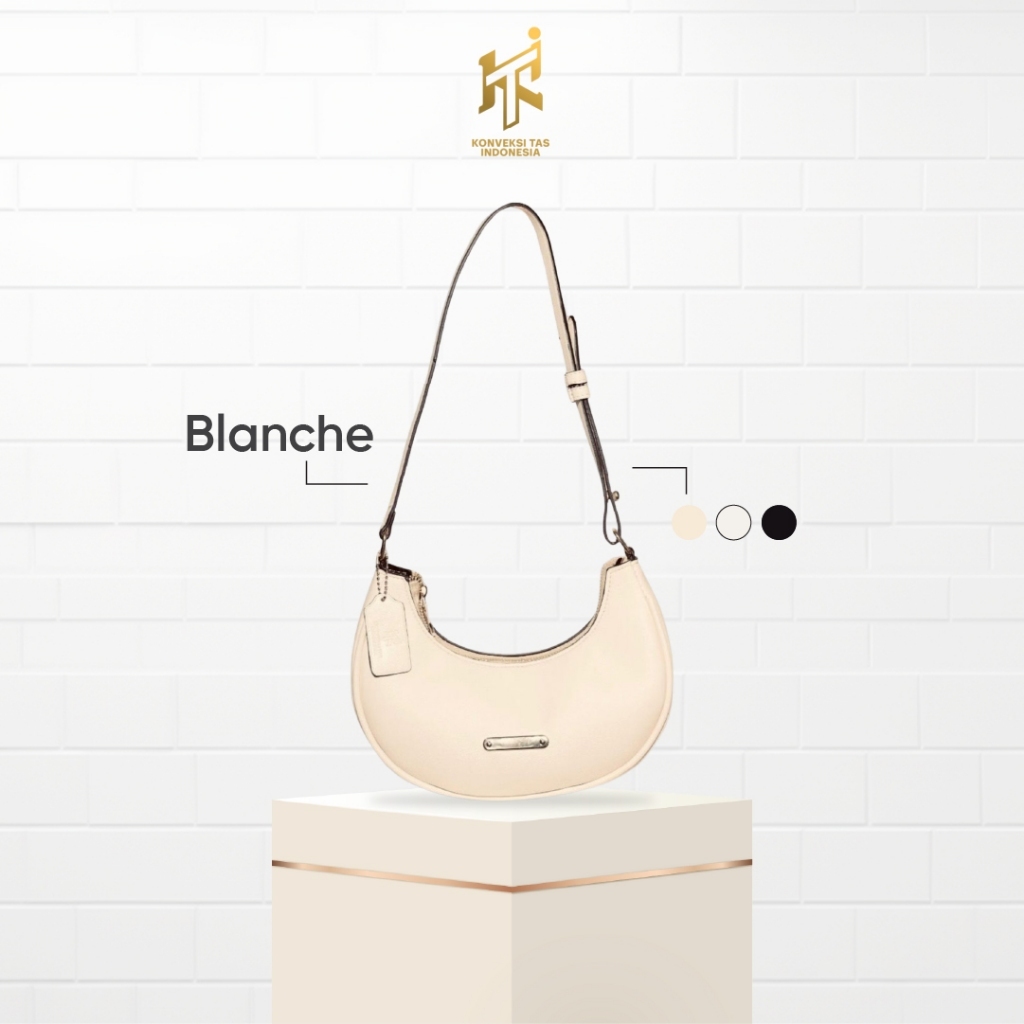 Tas Selempang Wanita Blanche Tas Bulan Wanita Setengah Lingkaran Korea Style Premium