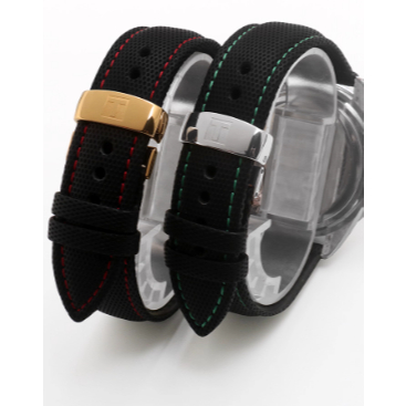Tissot 1853 watch strap Tissot Starfish Le Locke fiber nylon leather men's speed watch strap 19MMT00