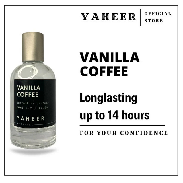 YAHEER PARFUM PREMIUM - PARFUM VANILLA COFFEE
