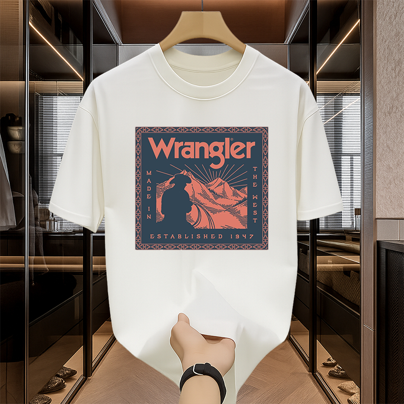 【COD】Kaos T-Shirt Wrangler 100% Original – Tampil Stylish dan Nyaman Sepanjang Hari