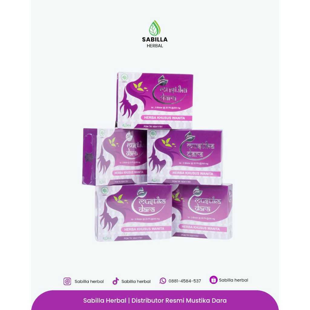 Mustika Dara Kemasan Baru Ungu / Mustika Dara / Mustika Dara Original  Ungu Kemasan Baru