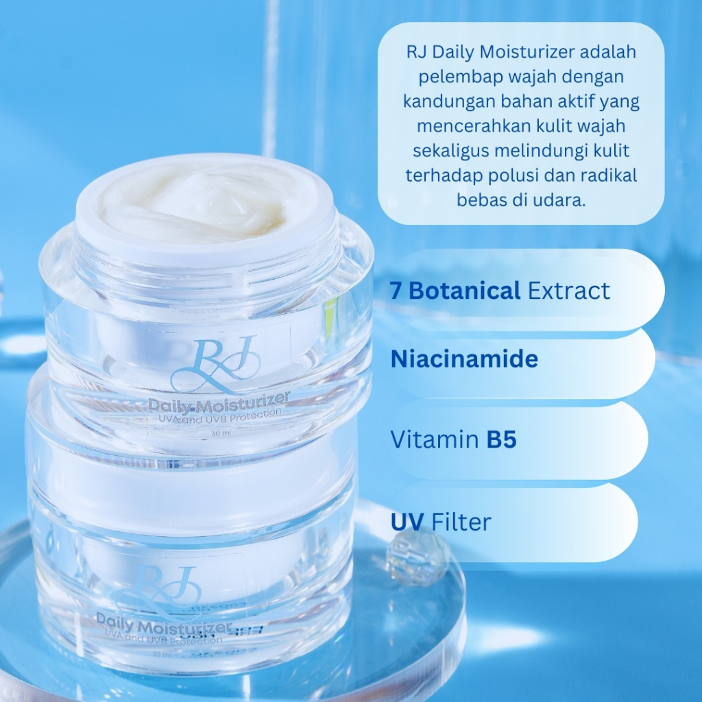 Pelembab Wajah CNI RJ Daily Moisturizer