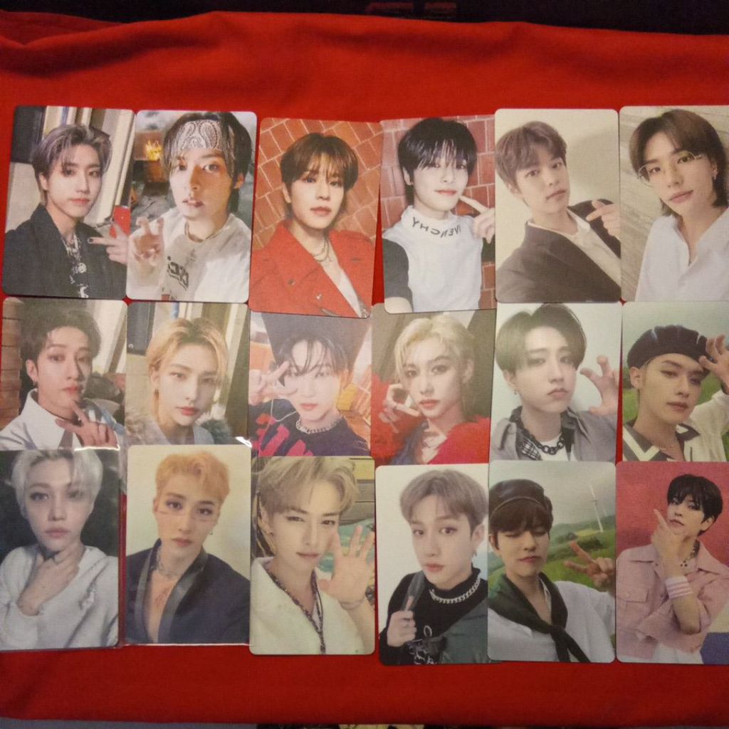 ready stock official stray kids skz photocard lucky draw ldtv the view bangchan Wolfgang felix oddin