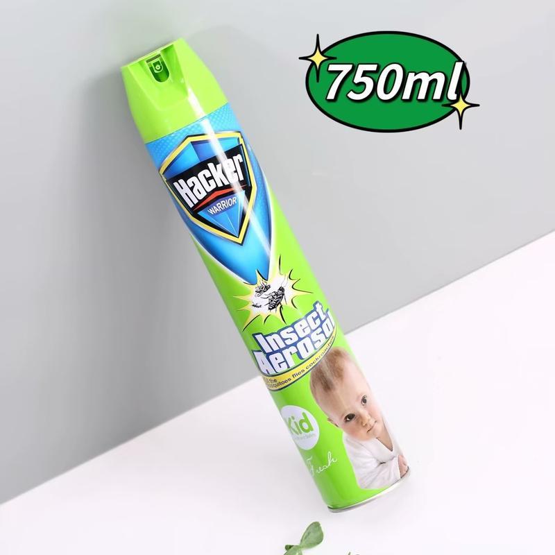 Hacker Nyamuk Semprot 750ml Aman Bayi Dewasa ibu hamil OBAT NYAMUK SEMPROT HACKER, 750ML, AMAN UNTUK
