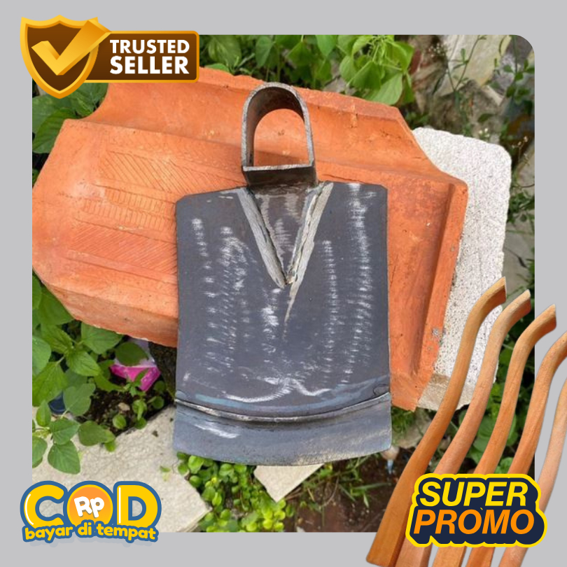 Cangkul Terek Kotak Anti Lengket Pacul Tanah