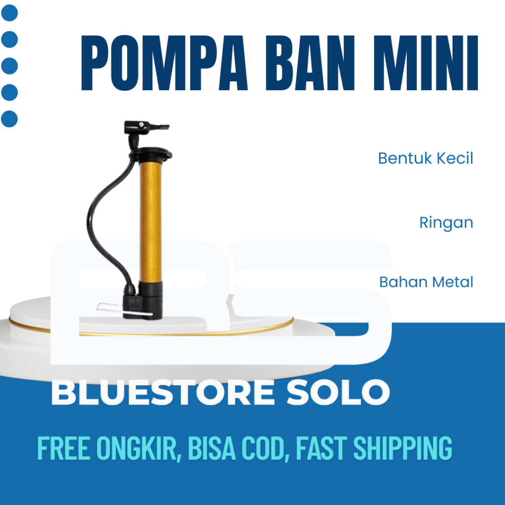 POMPA BAN SEPEDA Mini Portable / Pompa Sepeda Portable Multifungsi Pompa Sepeda