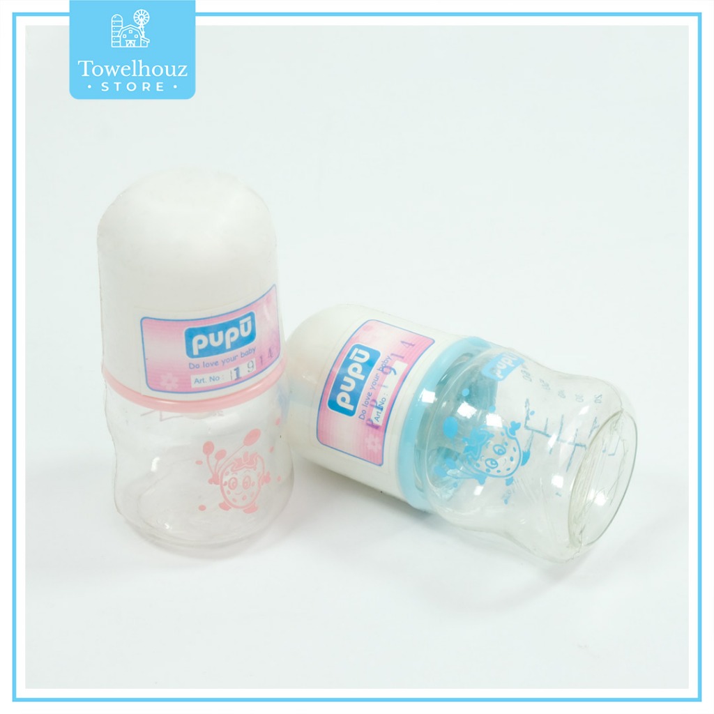 Pupu Botol Susu Bayi 60ml Dot Silicone