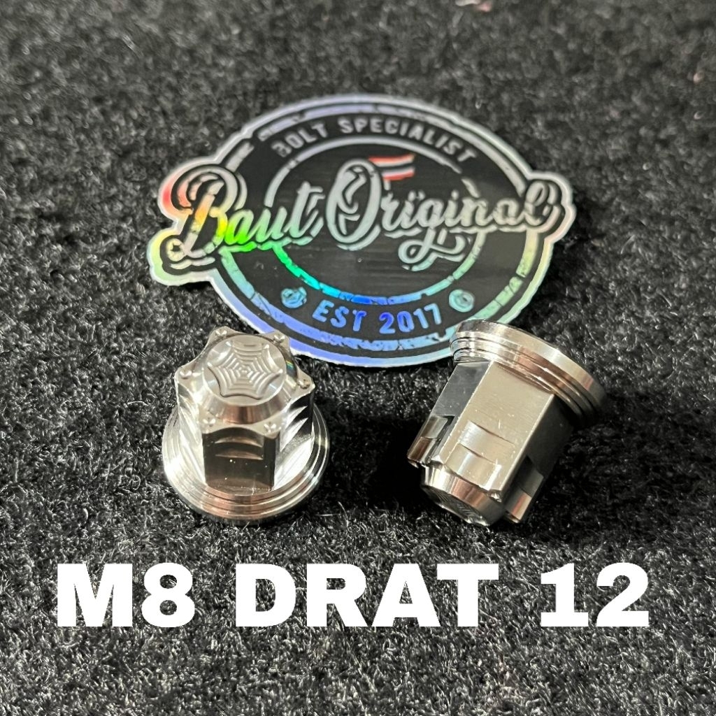 mur topi drat 12 m8 stainless 304