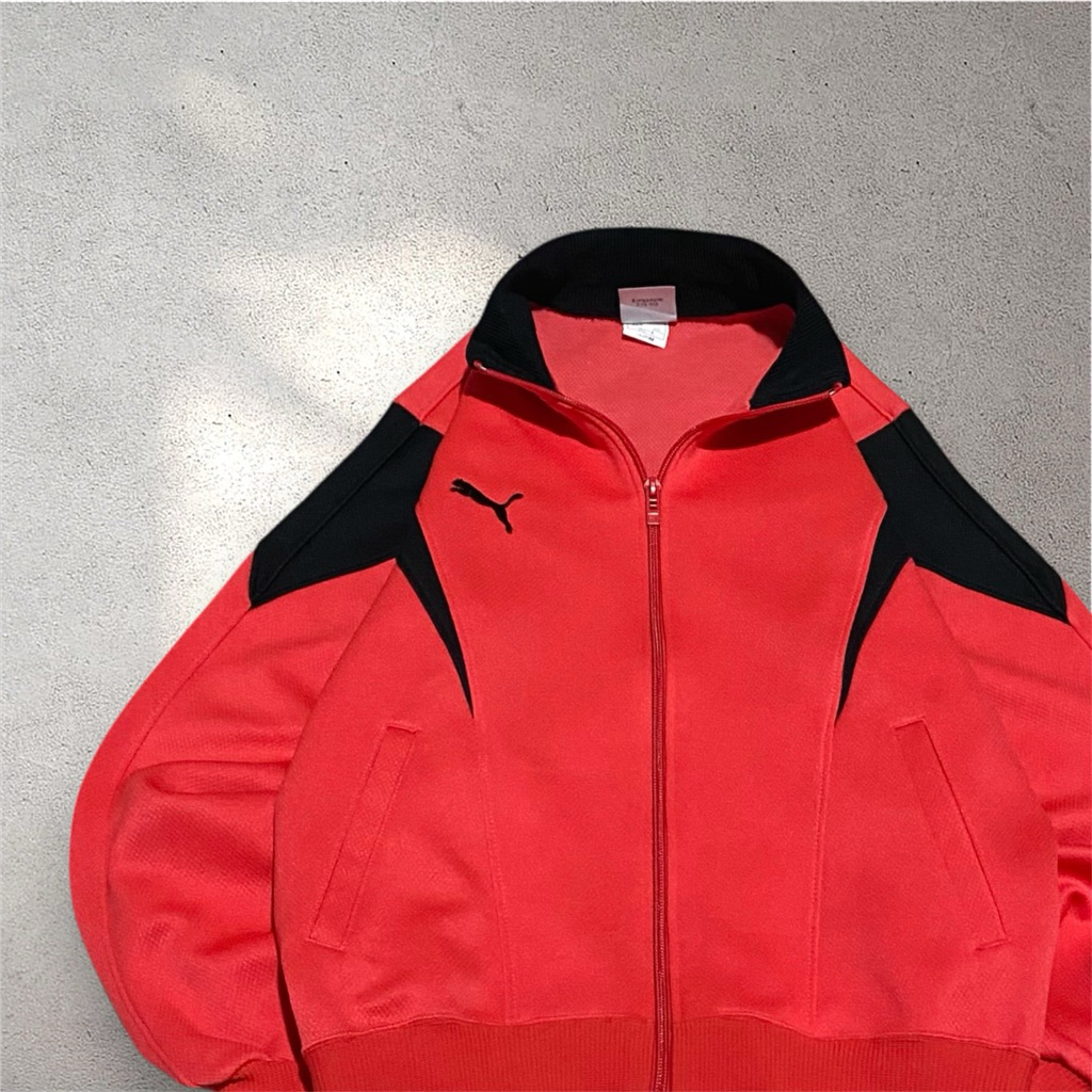 Tracktop Vintage Colorblock Two Tone Brand Puma Original