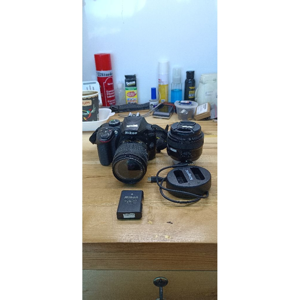 Nikon D3400 Kit 2 lensa