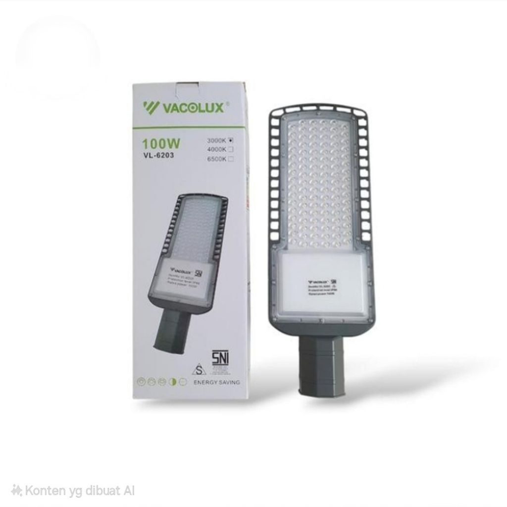 VACOLUX LAMPU JALAN GARANSI PJU / LED LAMPU SOROT JALAN 50 100 200 WATT SNI