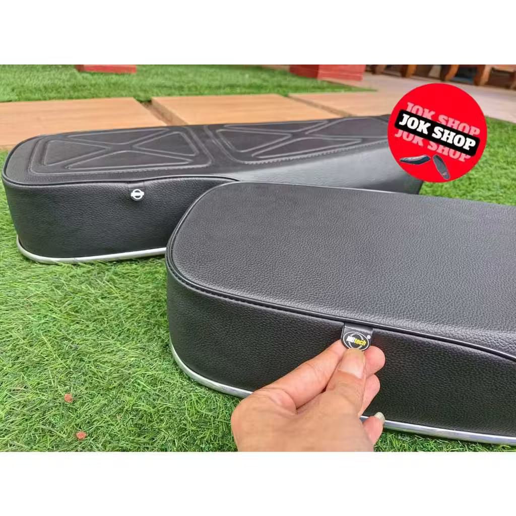 Cover Bungkus Variasi Kulit Jok Motor Honda CB 100 bahan MBtech