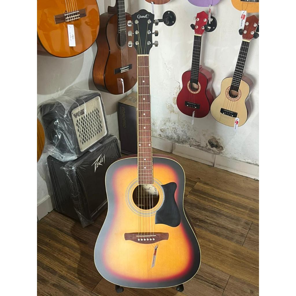 Gitar Grande IW-411 Grande IW411 Gitar Akustik IW 411 Original + Softcase